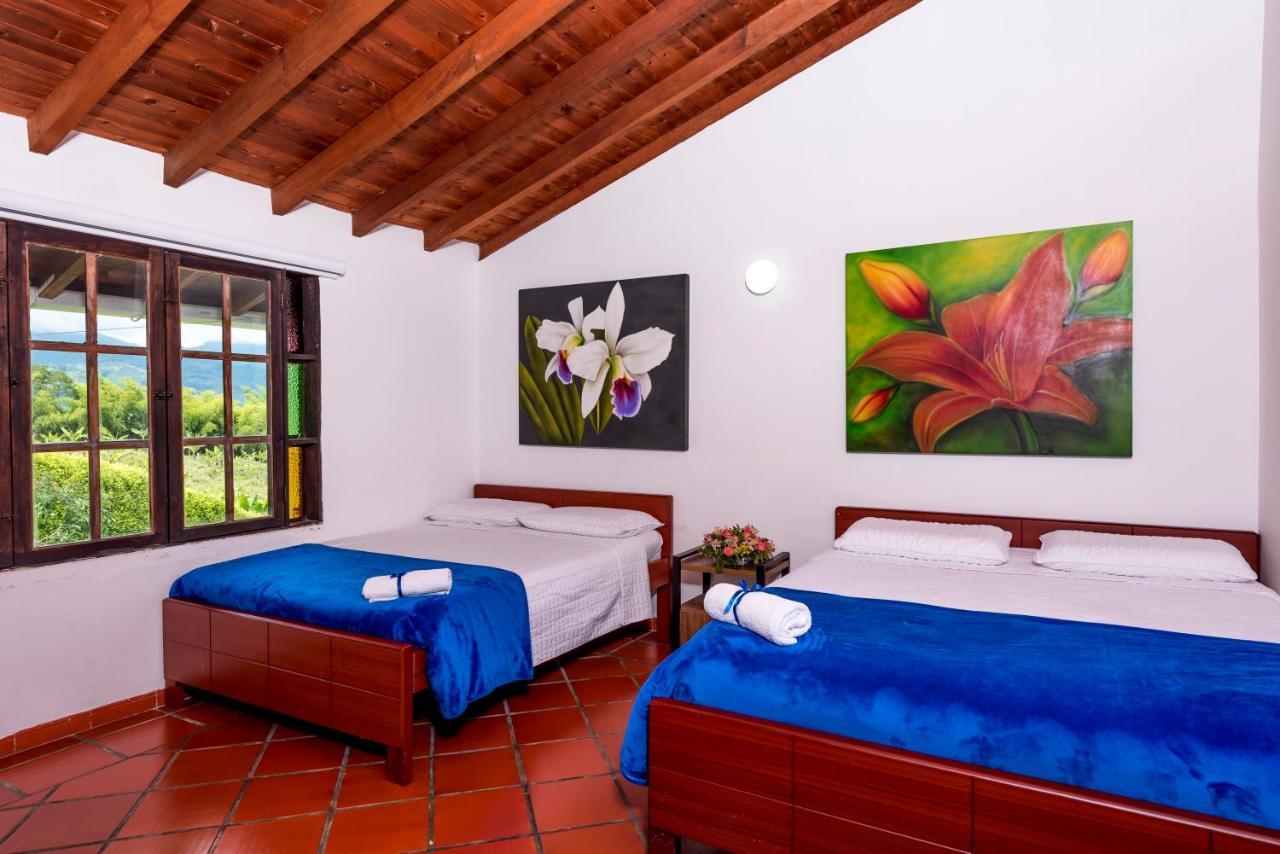Calarcá Chalet La Alemania מראה חיצוני תמונה
